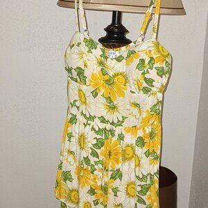 Cute floral summer dress